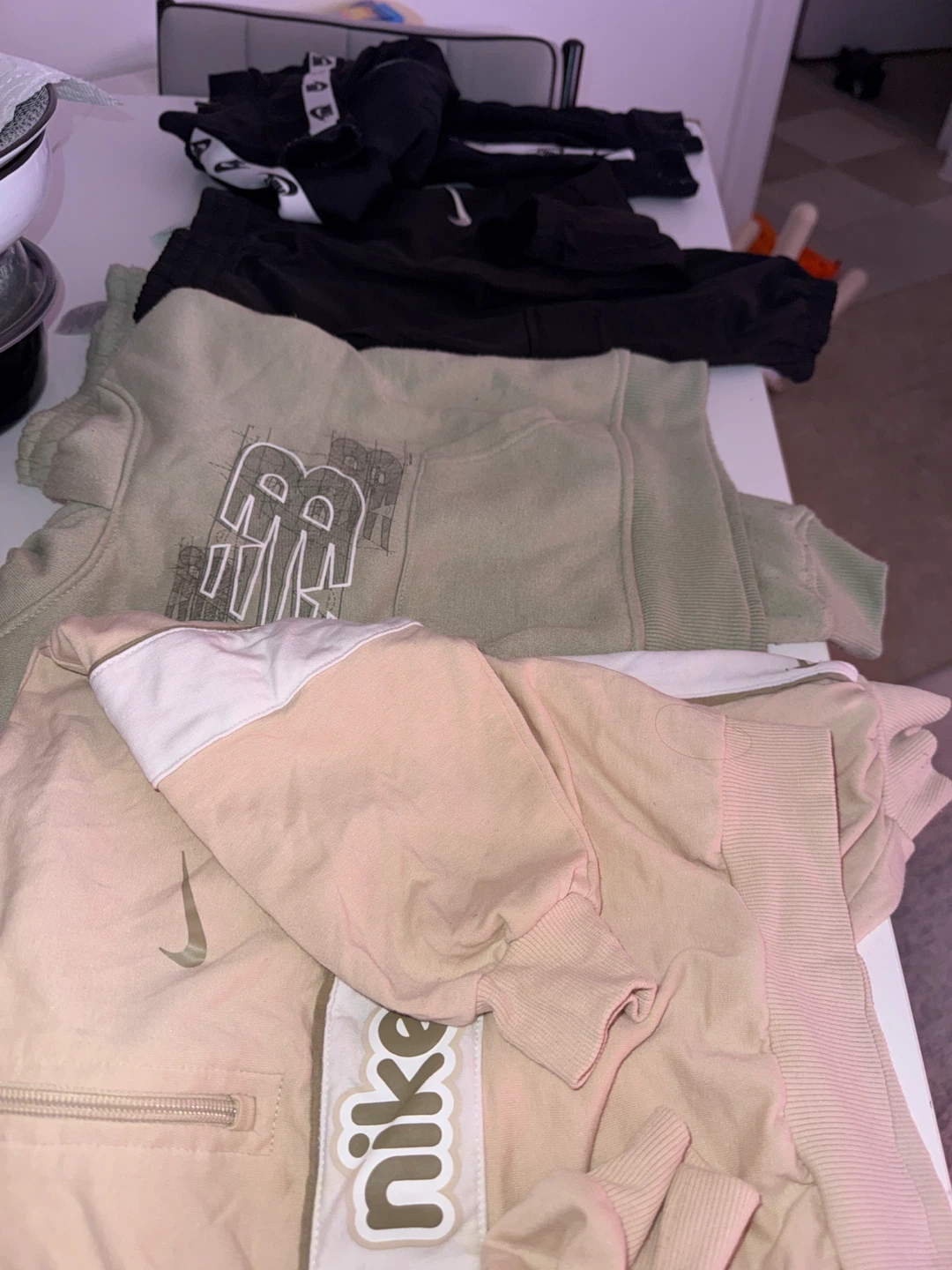 Lot of 3 Nike and New Balance Apparel
