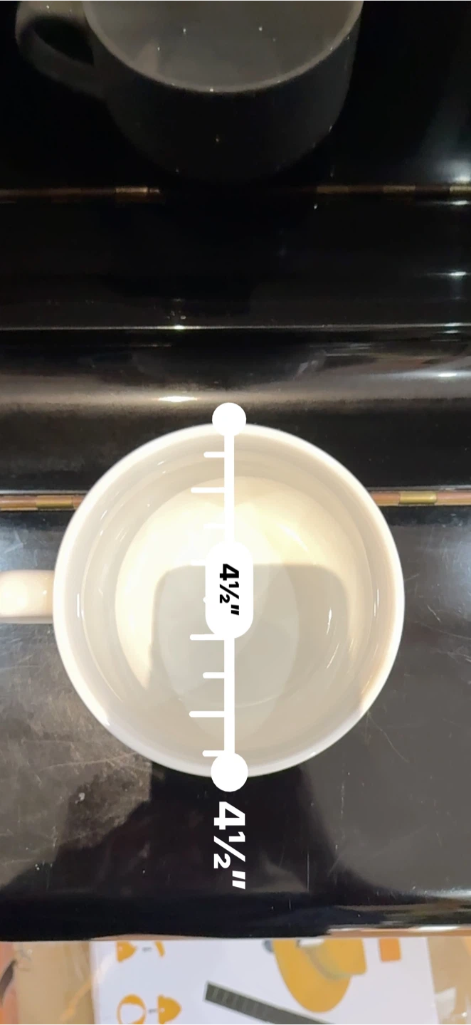 NEW large white soup mug - photo 4