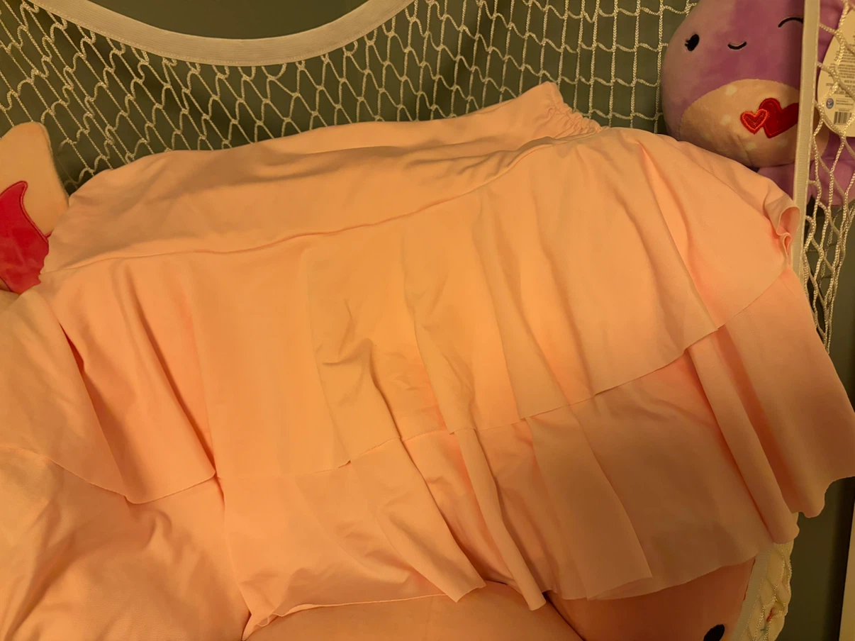 Peach Pink Ruffled Skirt - photo 2