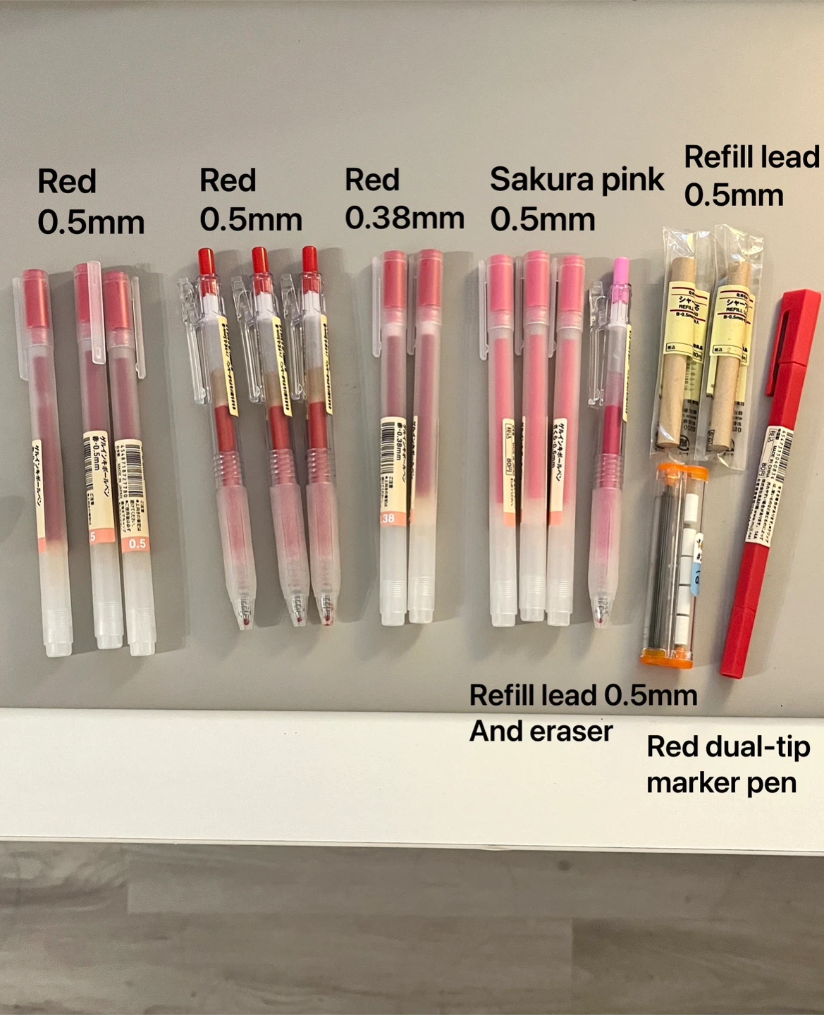 MUJI Gel Pen and Stationery — Brand New - photo 2
