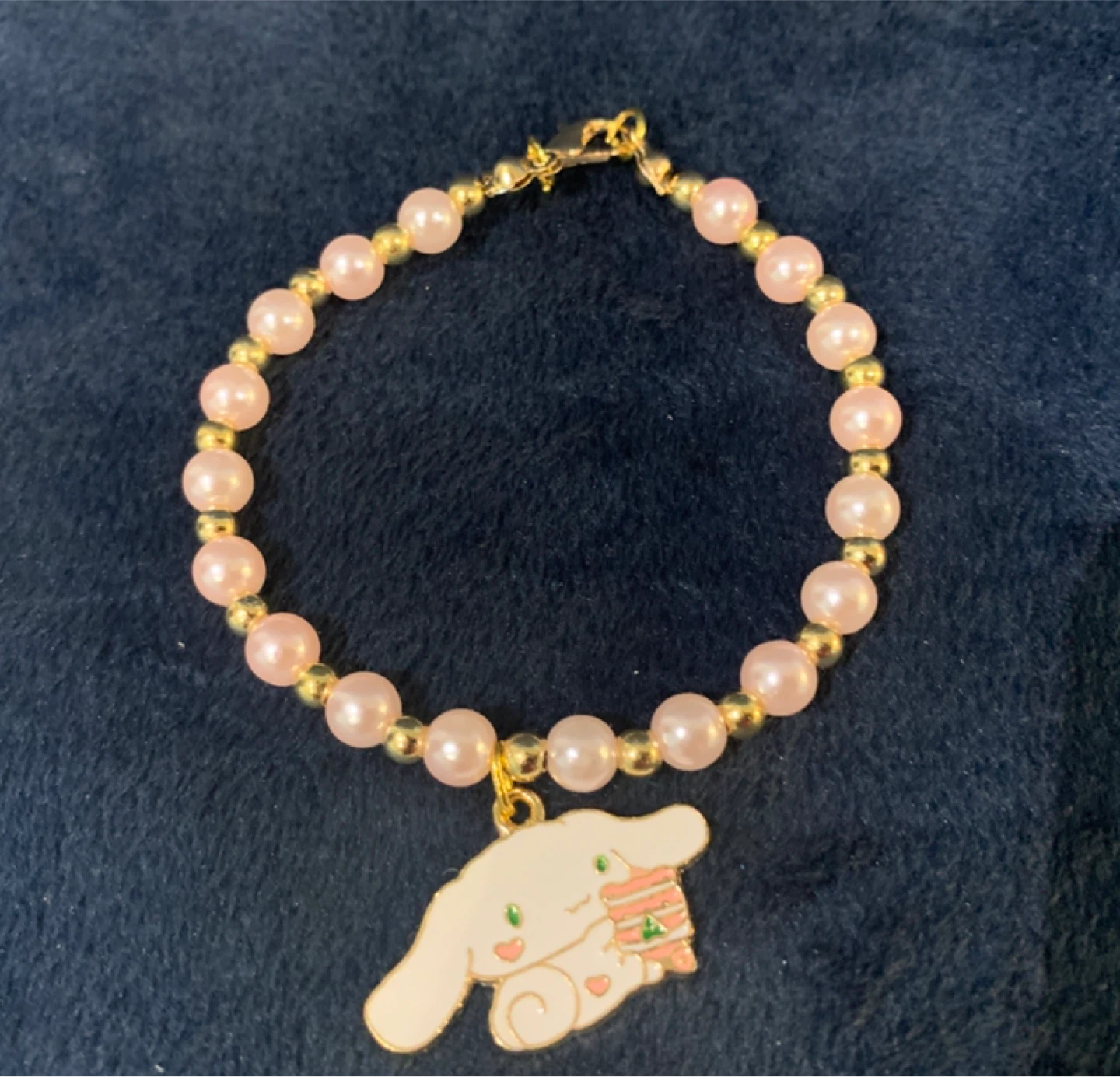 Cinnamoroll bead bracelet