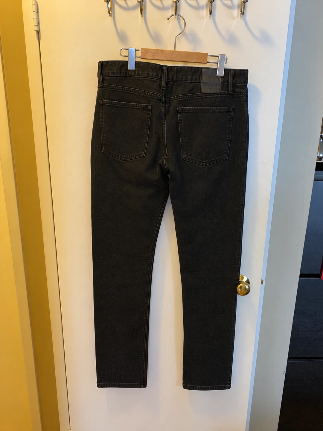 Black Denim Jeans - photo 2