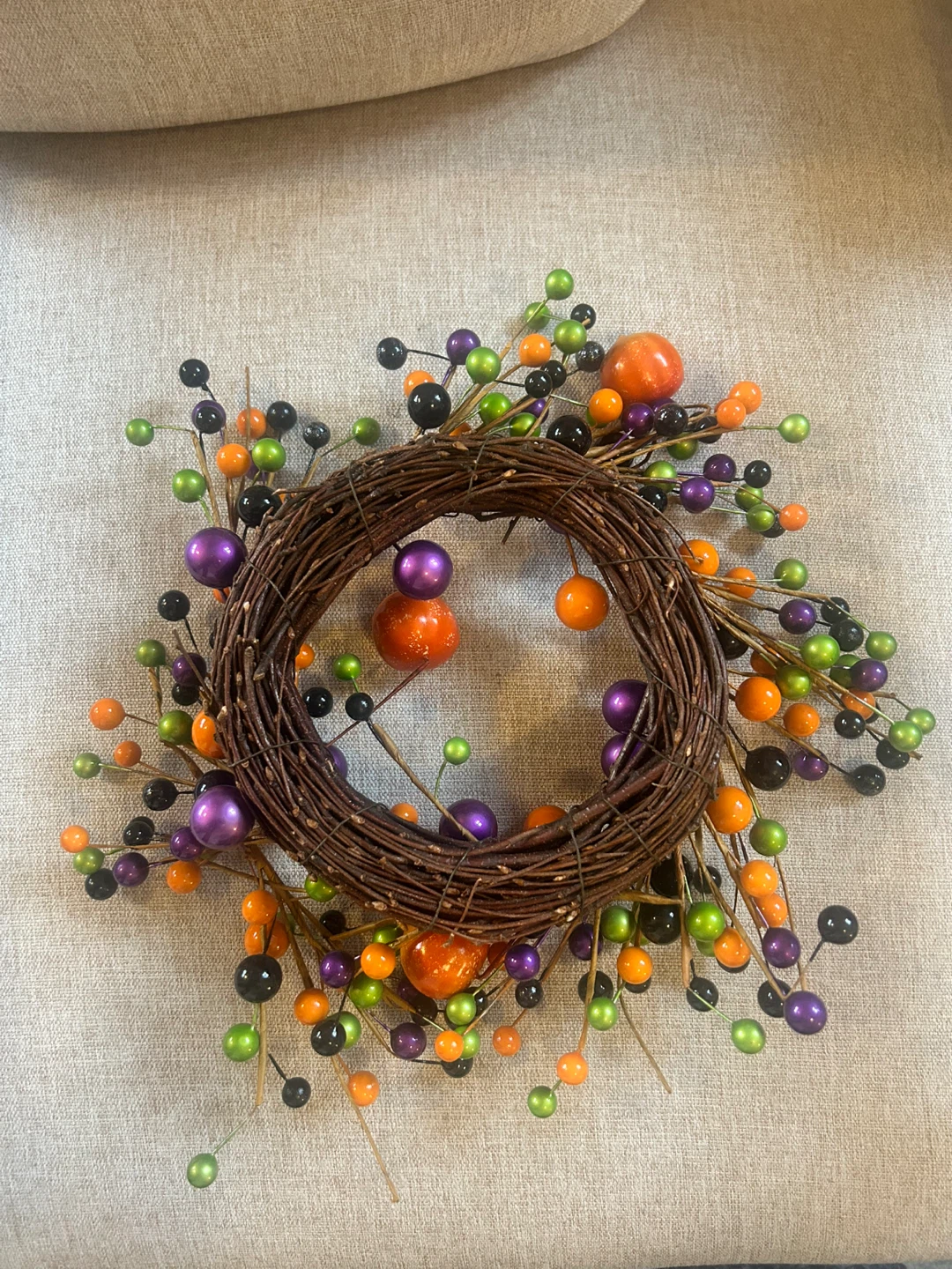 10 Inch Halloween Wreath - photo 2