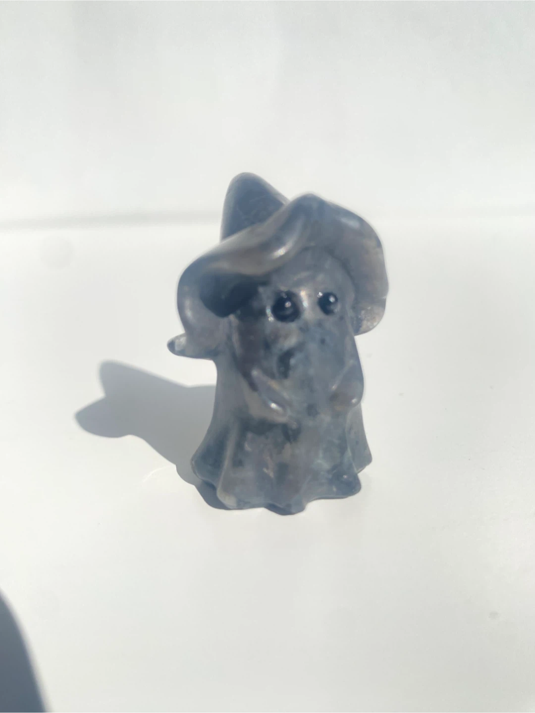 Larvikite Ghost Witch Figurine