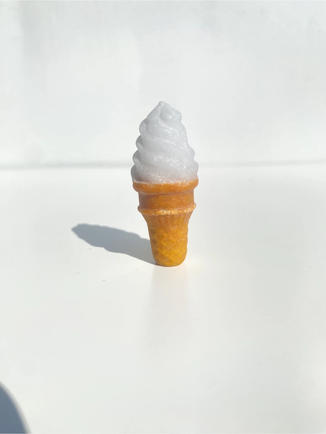 Crystal calcite Mini Ice Cream Cone