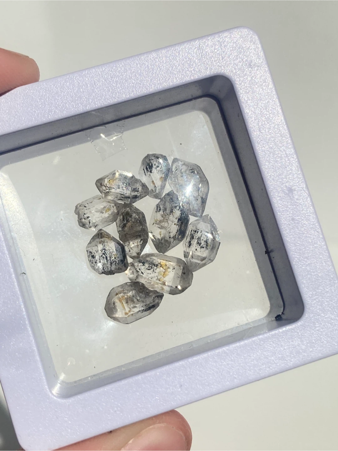 Herkimer Diamond UV reactive