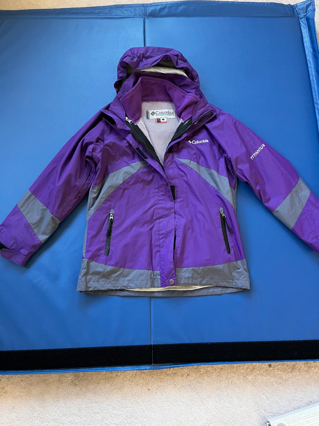 Columbia Titanium Interchange Purple Jacket - photo 3
