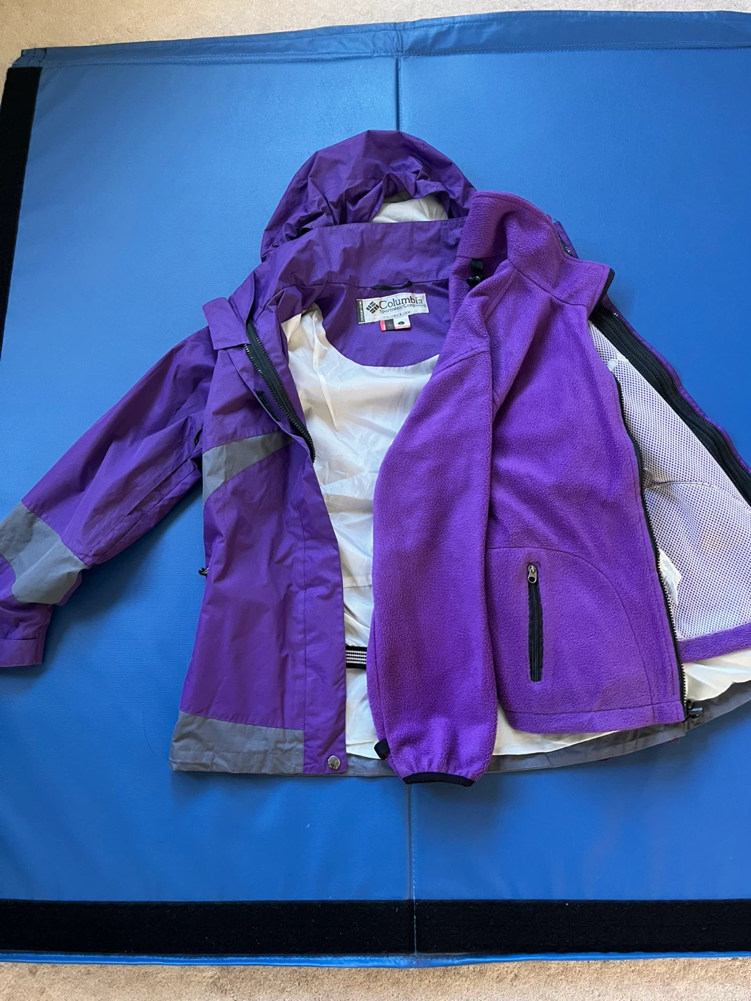 Columbia Titanium Interchange Purple Jacket - photo 2