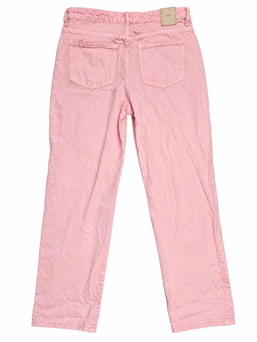 Zara Pink Denim Jeans size 8 - photo 2