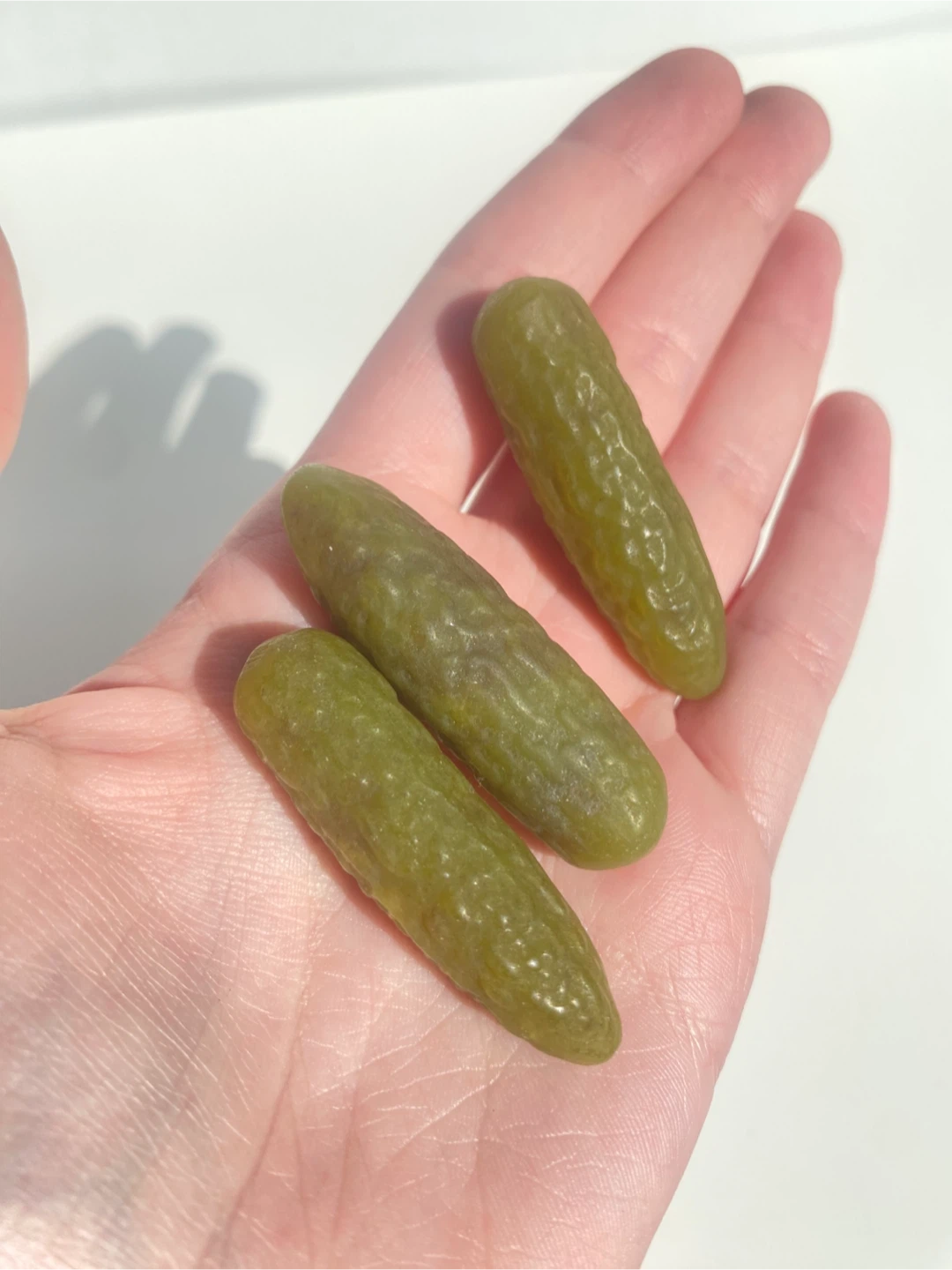 Jade pickle crystal carvings - photo 2