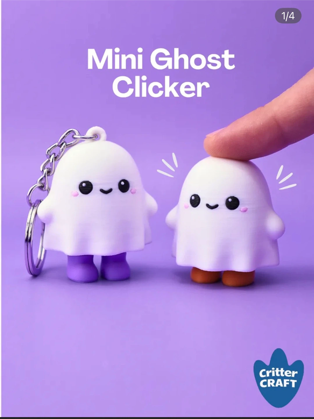 Critter Craft Mini Ghost Clicker