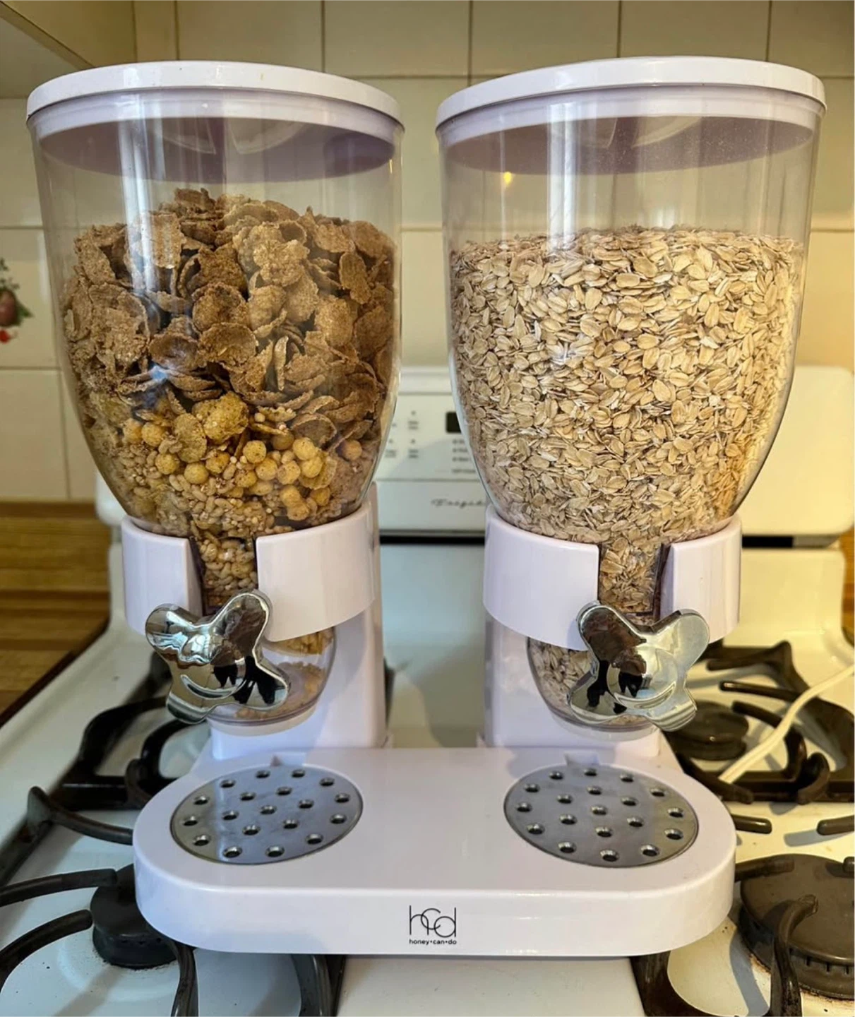 Honey-Can-Do Dual Cereal Dispenser