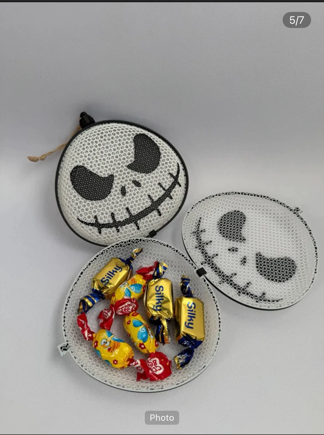 Thermoformed Jack Skellington Ornament Case