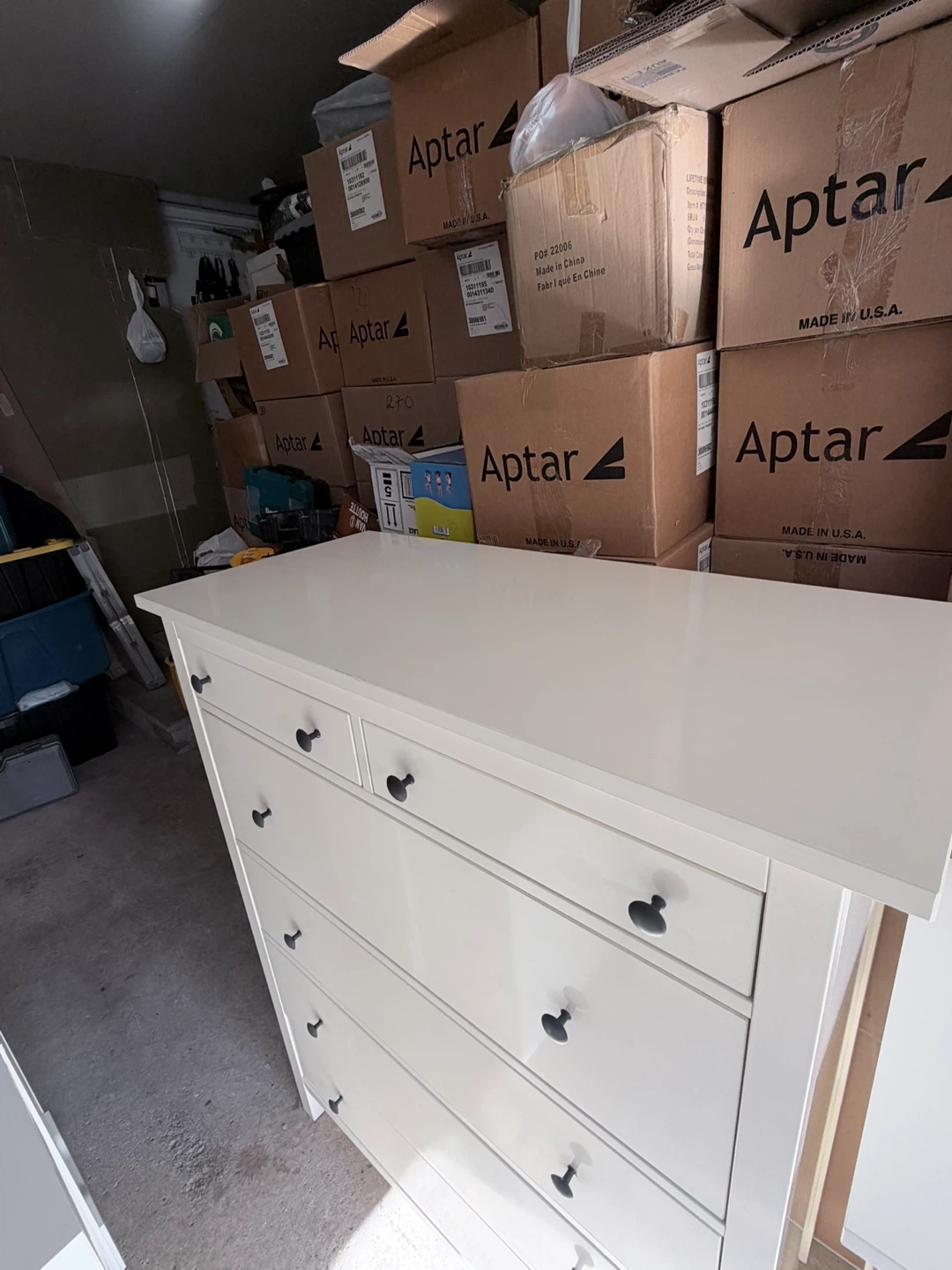 IKEA Hemnes White 6-Drawer Dresser - photo 4