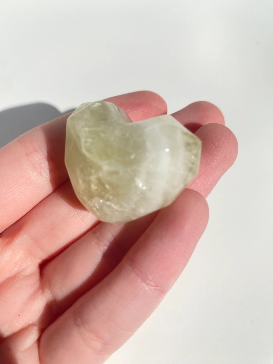 Citrine Crystal Heart - photo 3