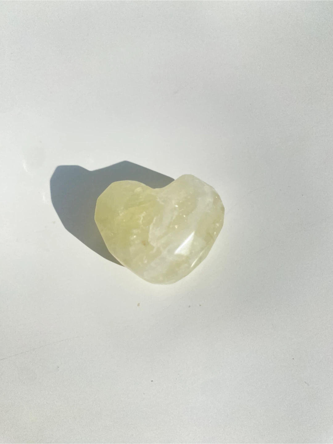 Citrine Crystal Heart - photo 5
