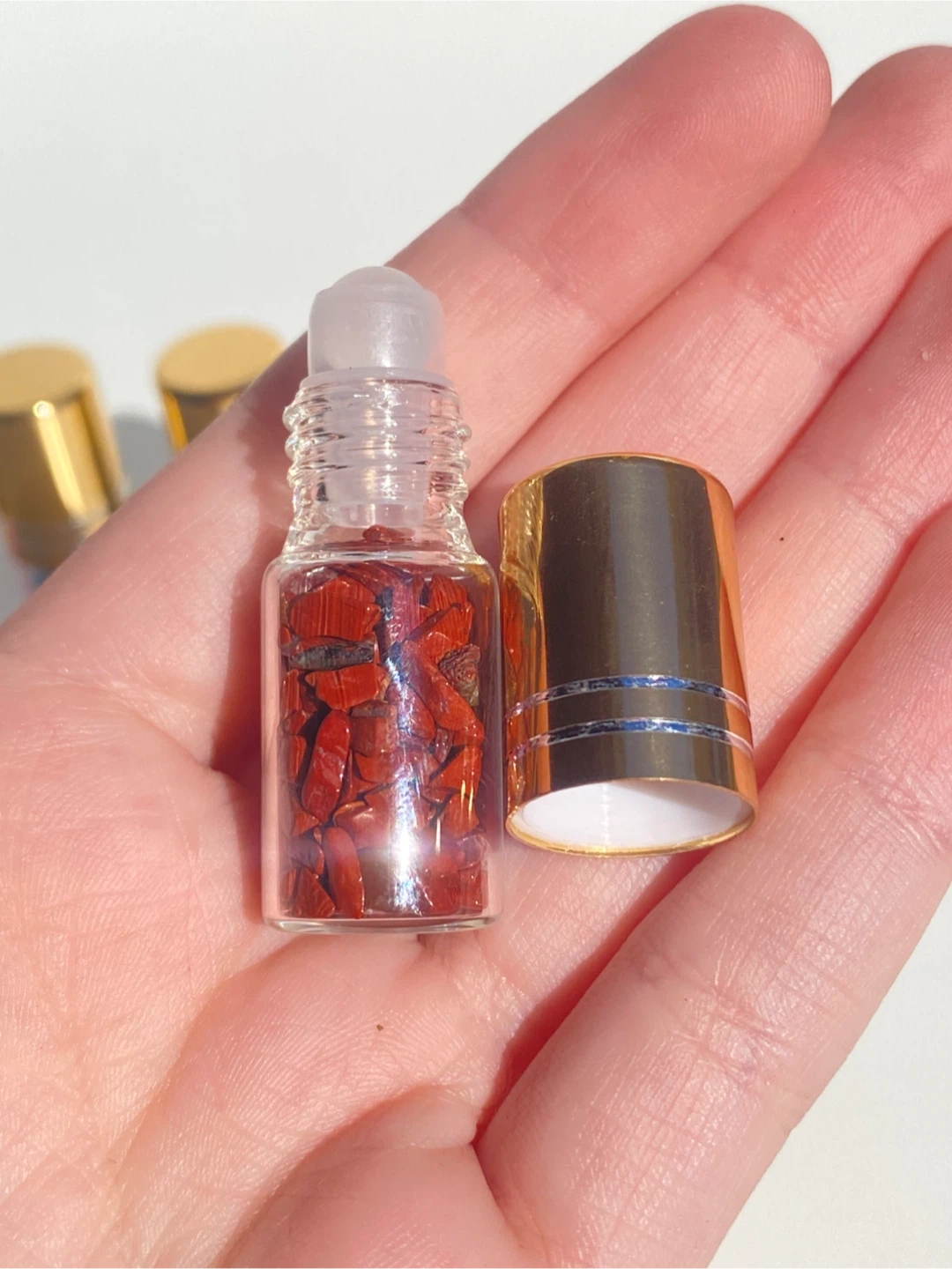Set of 5 Crystal Chip Roll-On Bottles - photo 3