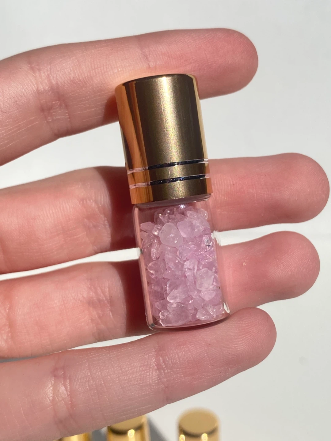 Set of 5 Crystal Chip Roll-On Bottles - photo 4