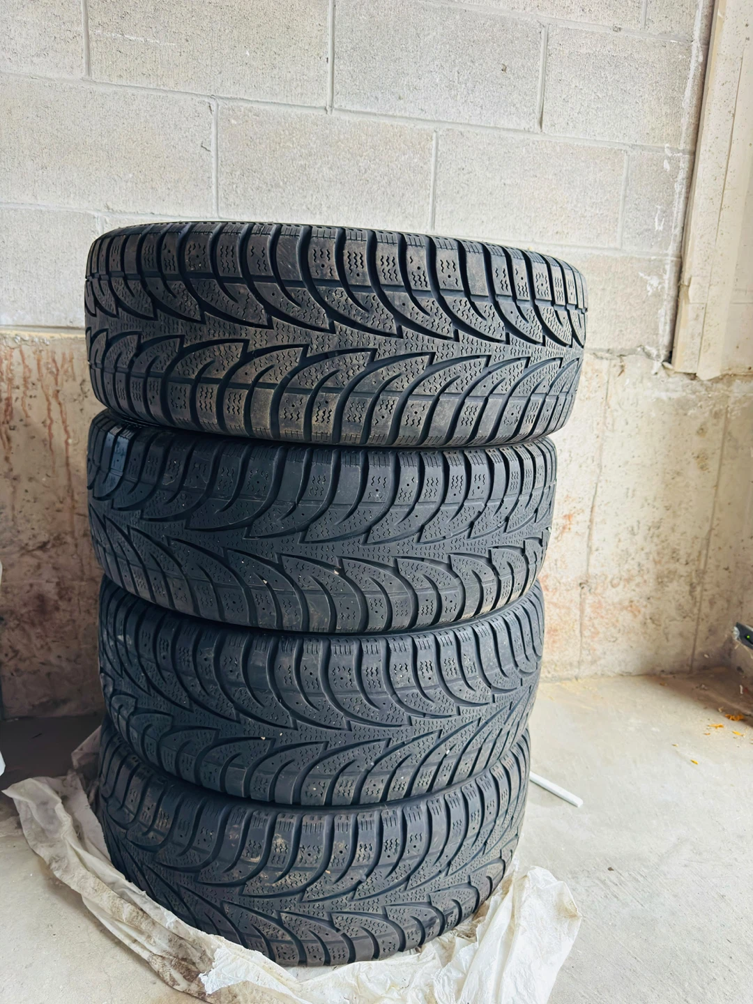 215/55R17 Winter Tires on Steel Rims | Set of 4 | Toyota Camry