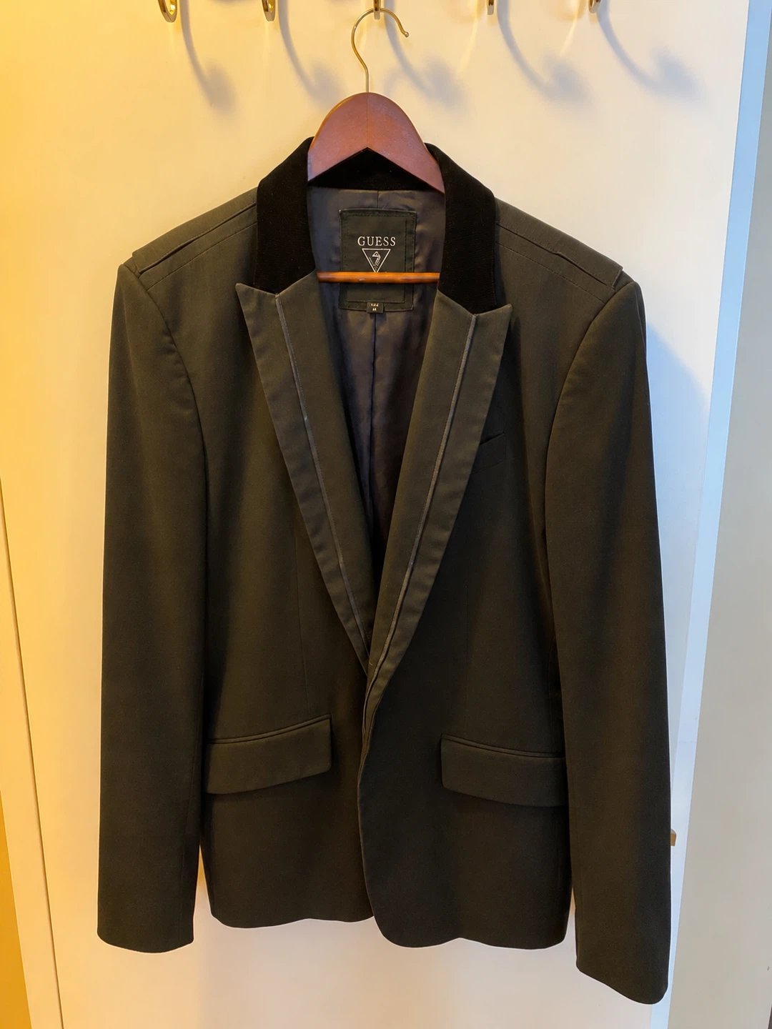 Guess Mens Black Blazer