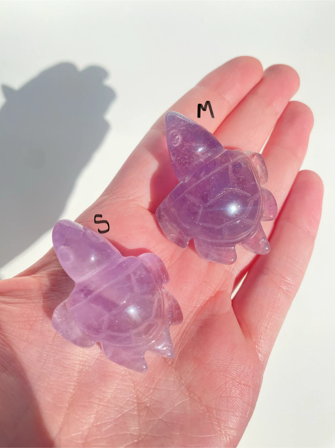 Amethyst Carved Turtle Figurines - photo 2
