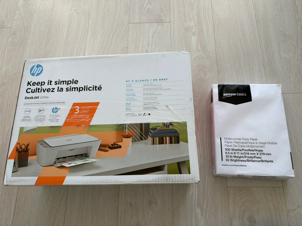 HP DeskJet 2755e ink printer - photo 5