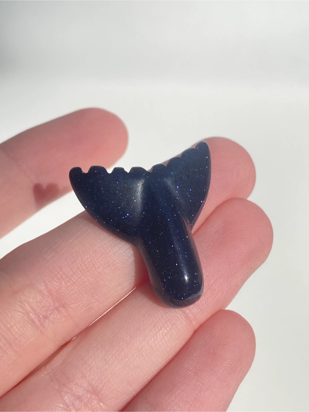 Blue sandstone mermaid tail
