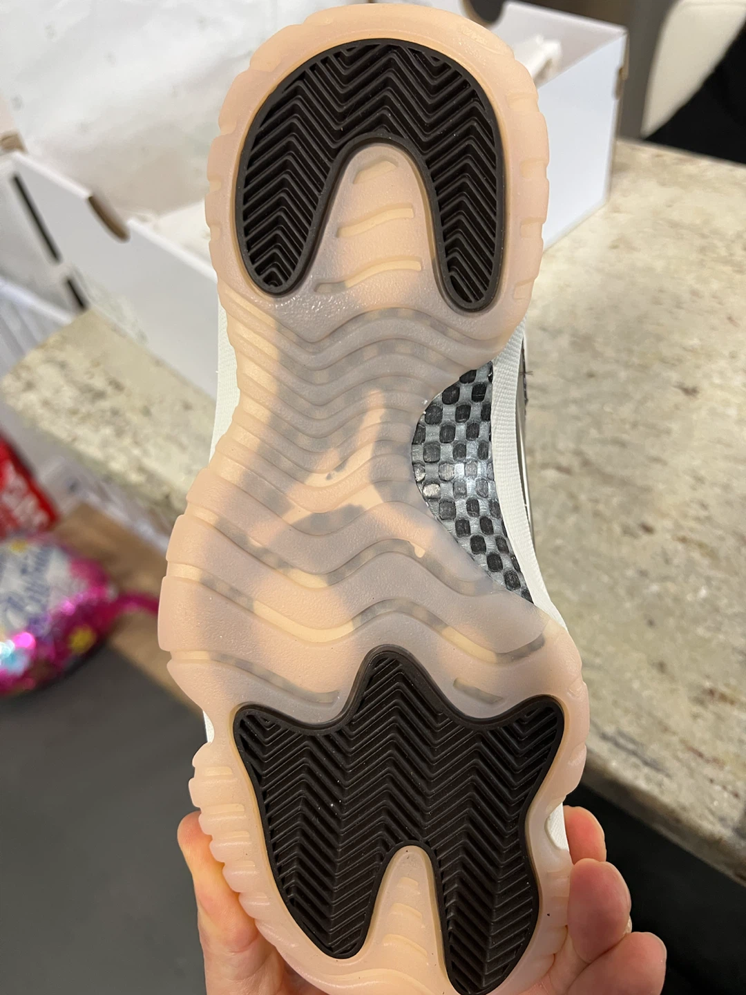Wmns Air Jordan 11 Retro Sail Velvet Brown - photo 2