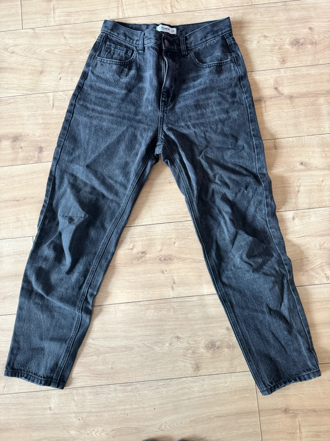Pull&Bear Black Denim Jeans Size 38