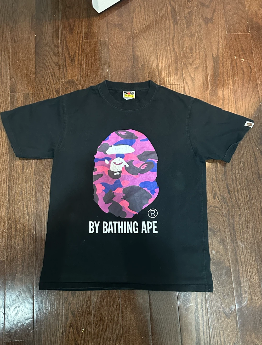 A Bathing Ape Big Ape Head Camo T-Shirt