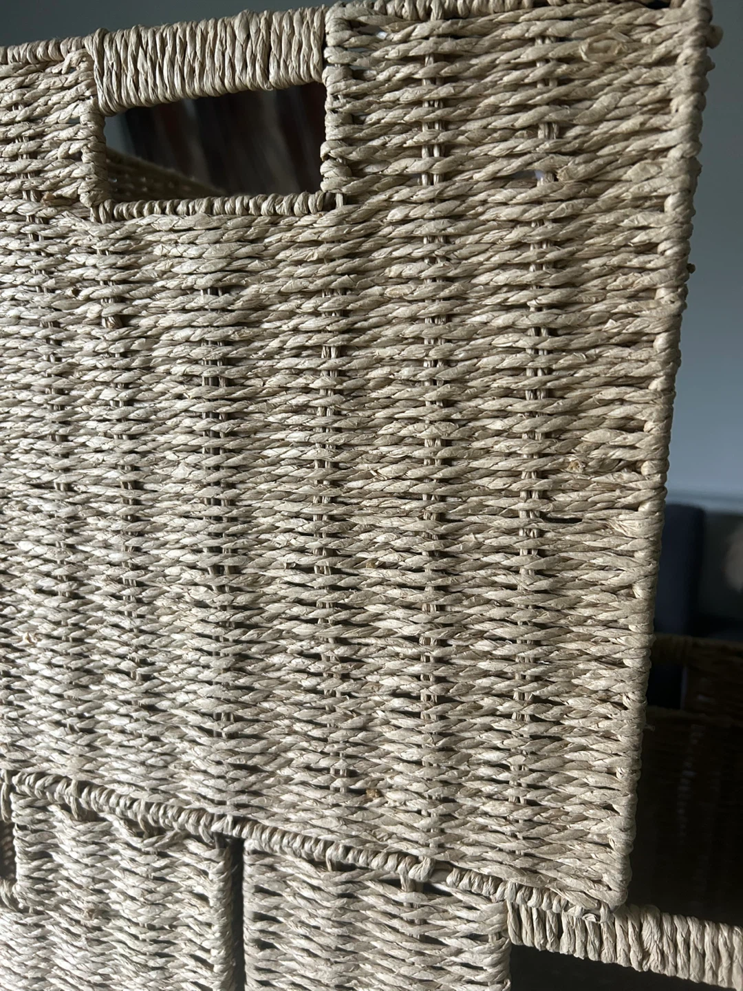 Set of 5 wicker baskets - photo 2