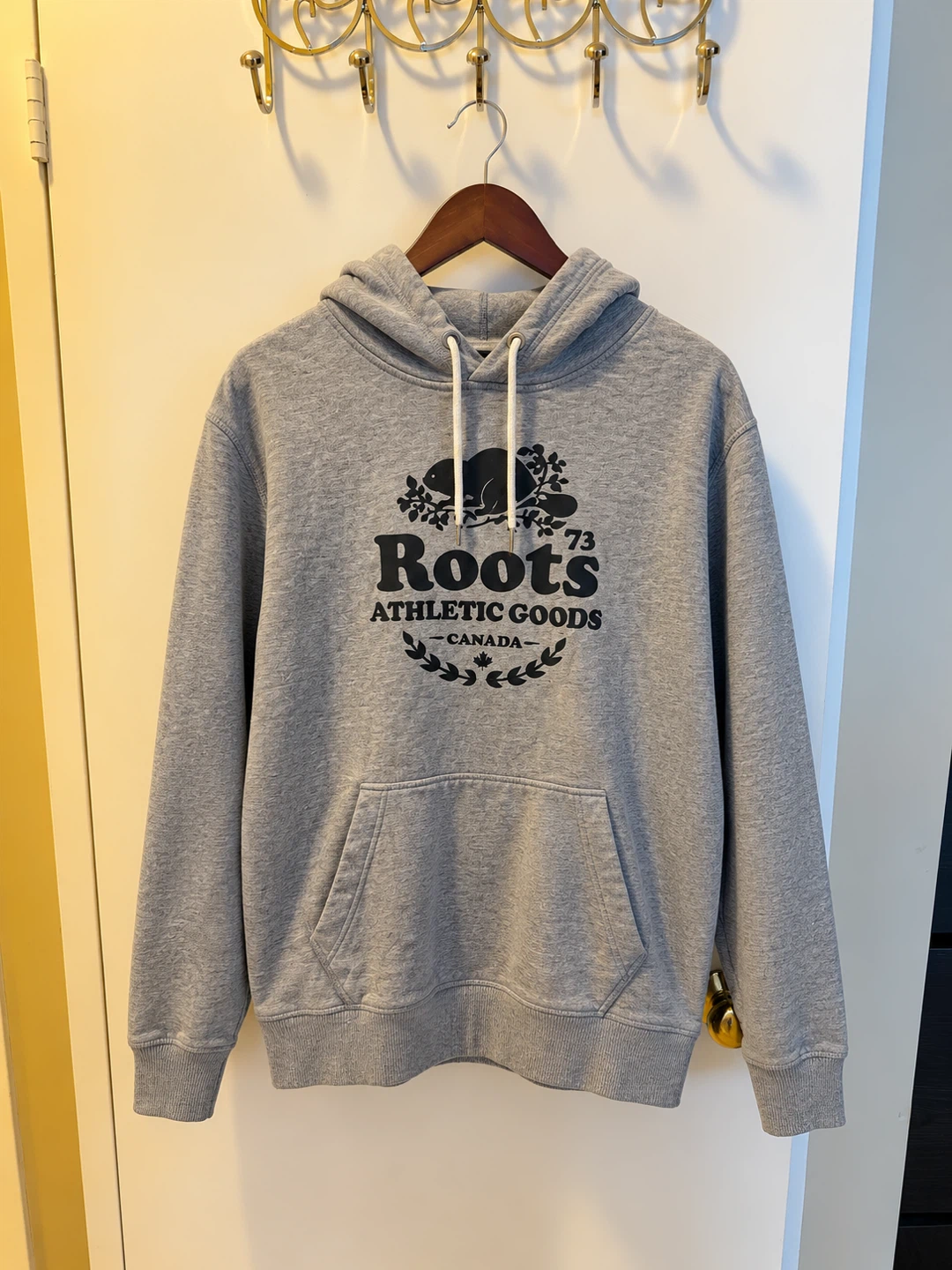 Roots Light Grey Hoodie