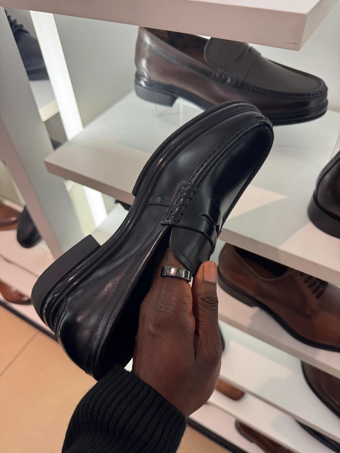 Aldo Tucker Black Loafers - photo 3