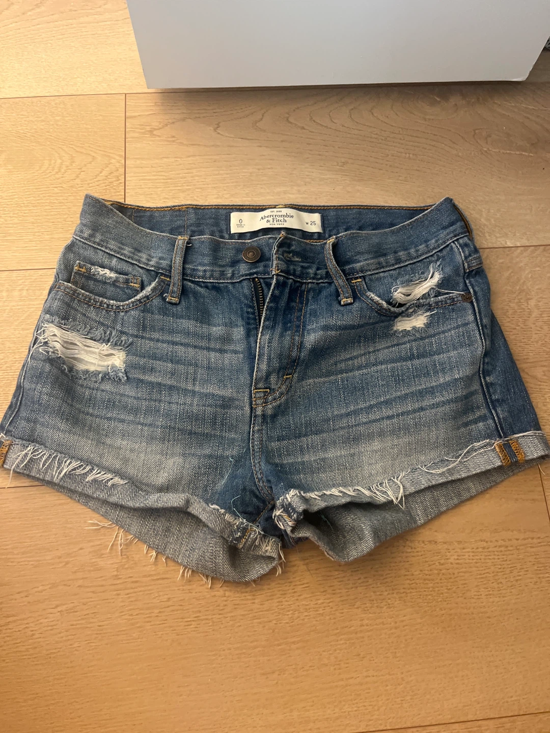 Abercrombie denim shorts
