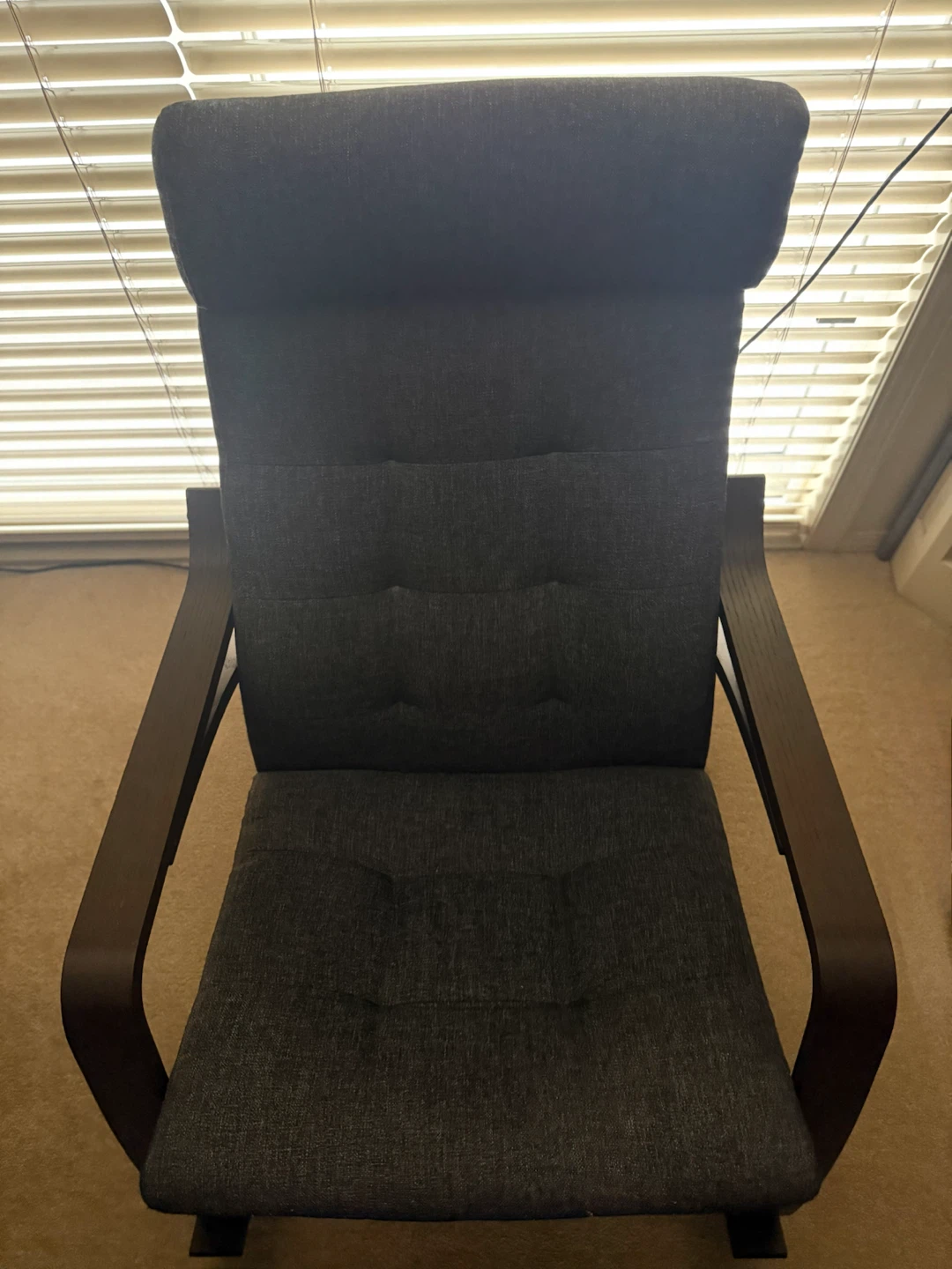 IKEA Poäng Armchair and Ottoman