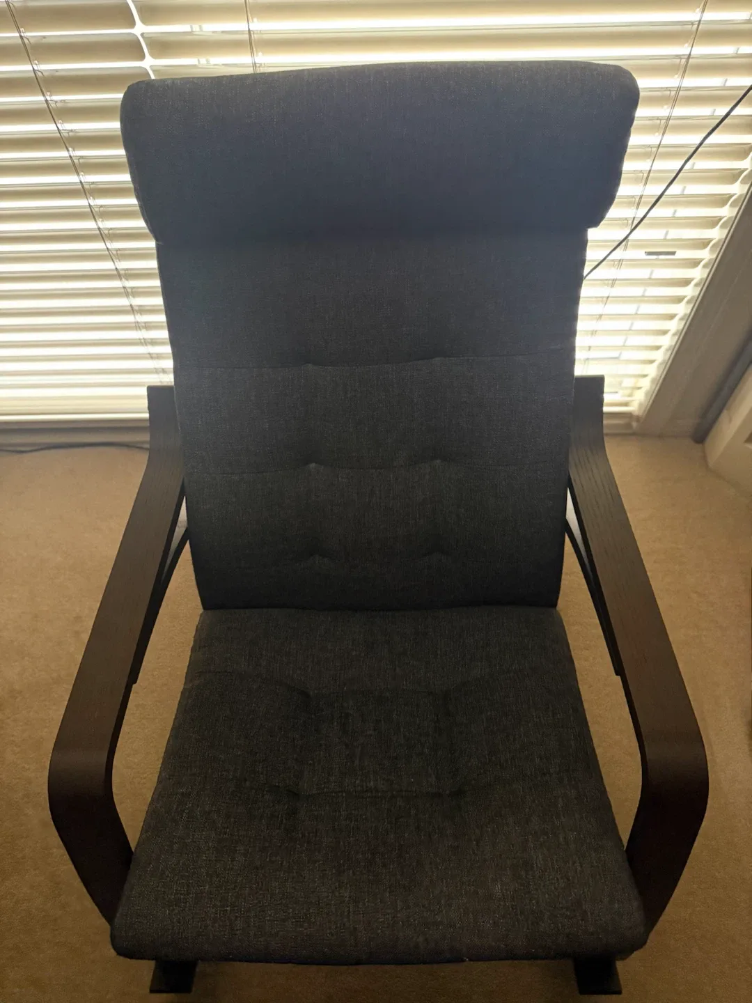 IKEA Poäng Armchair and Ottoman