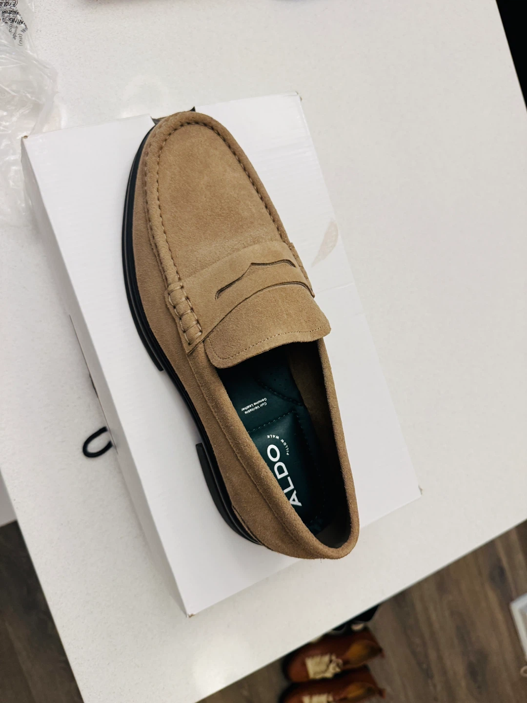 ALDO Suede Penny Loafers