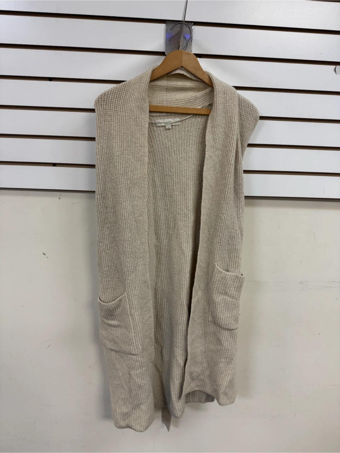 LOFT Sleeveless Cardigan Vest