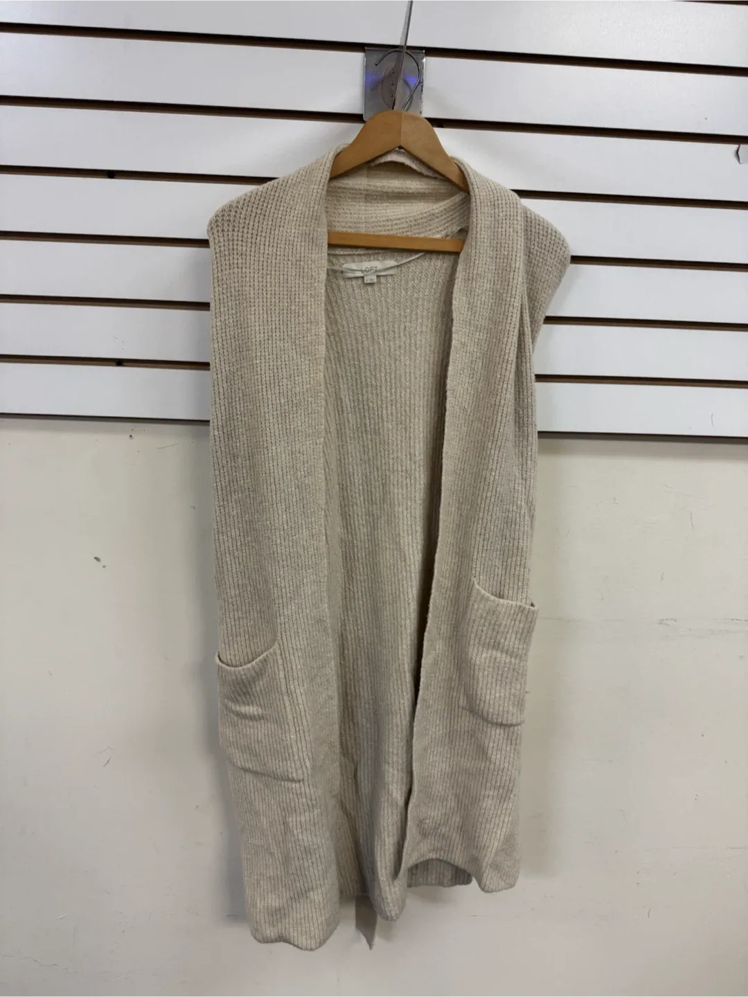 LOFT Sleeveless Cardigan Vest