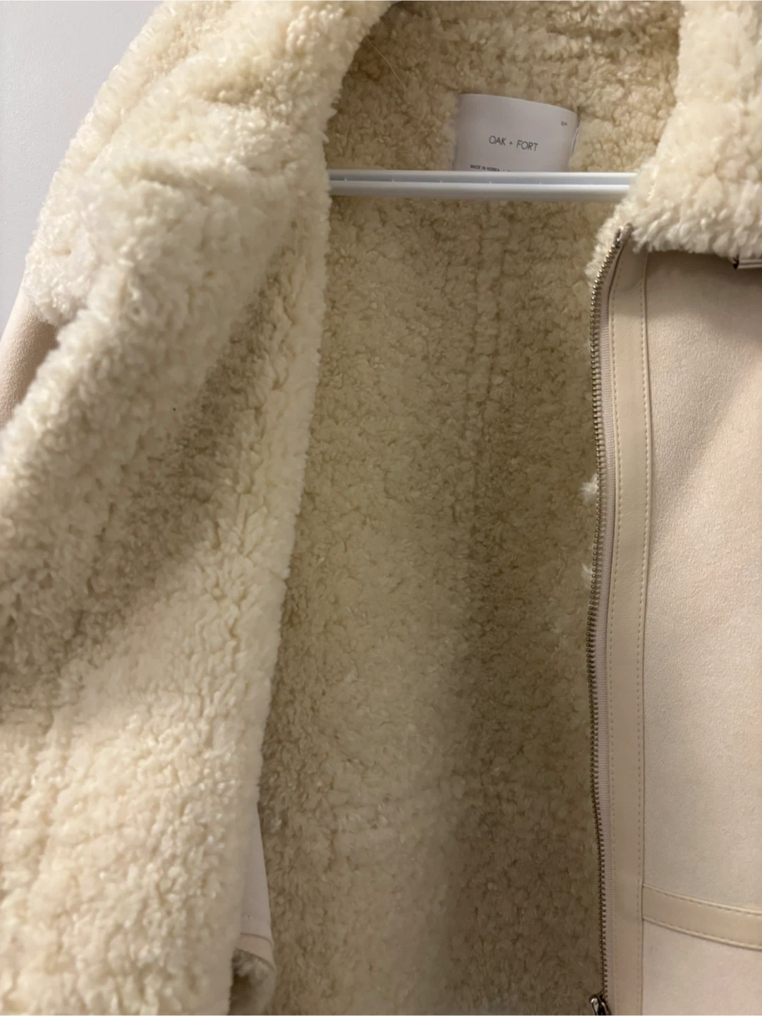 Oak + Fort Faux Shearling Jacket - photo 2