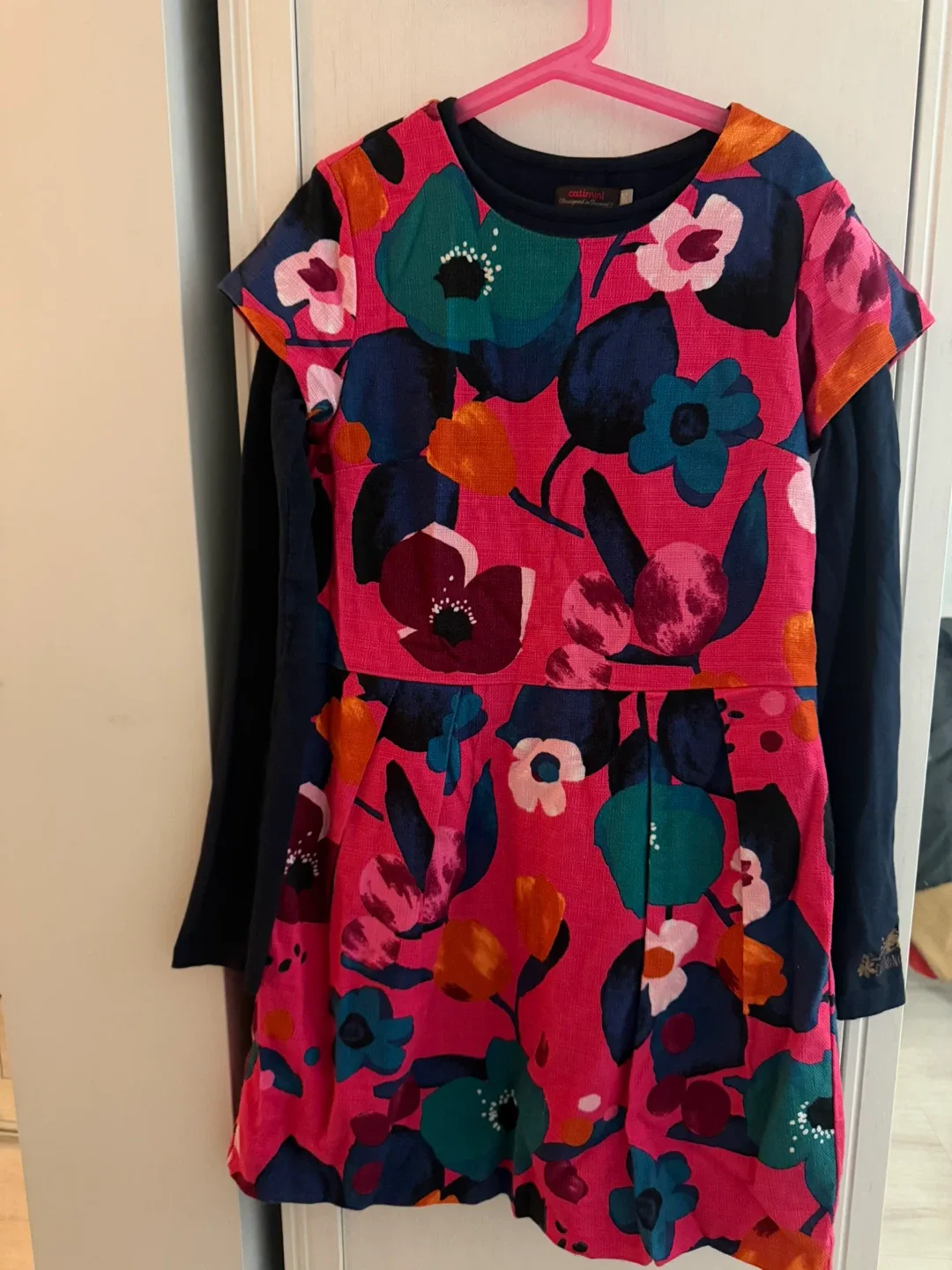 Girl’s Catimini Floral Dress Size 12 year old
