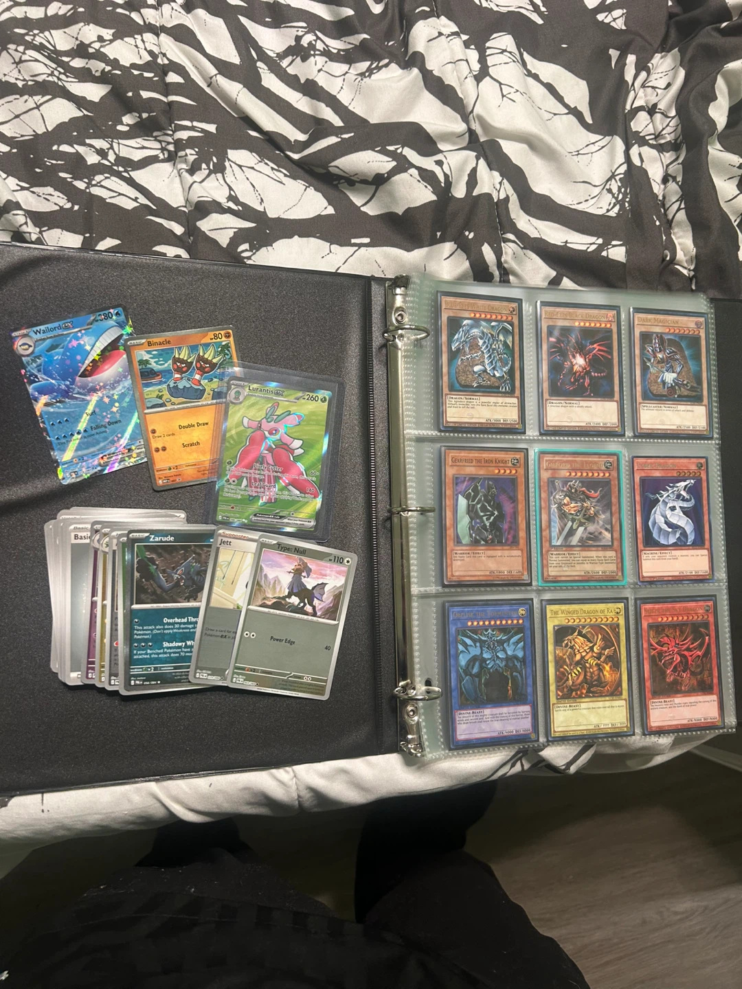 Yu-Gi-Oh and Pokemon Card Binder Collection