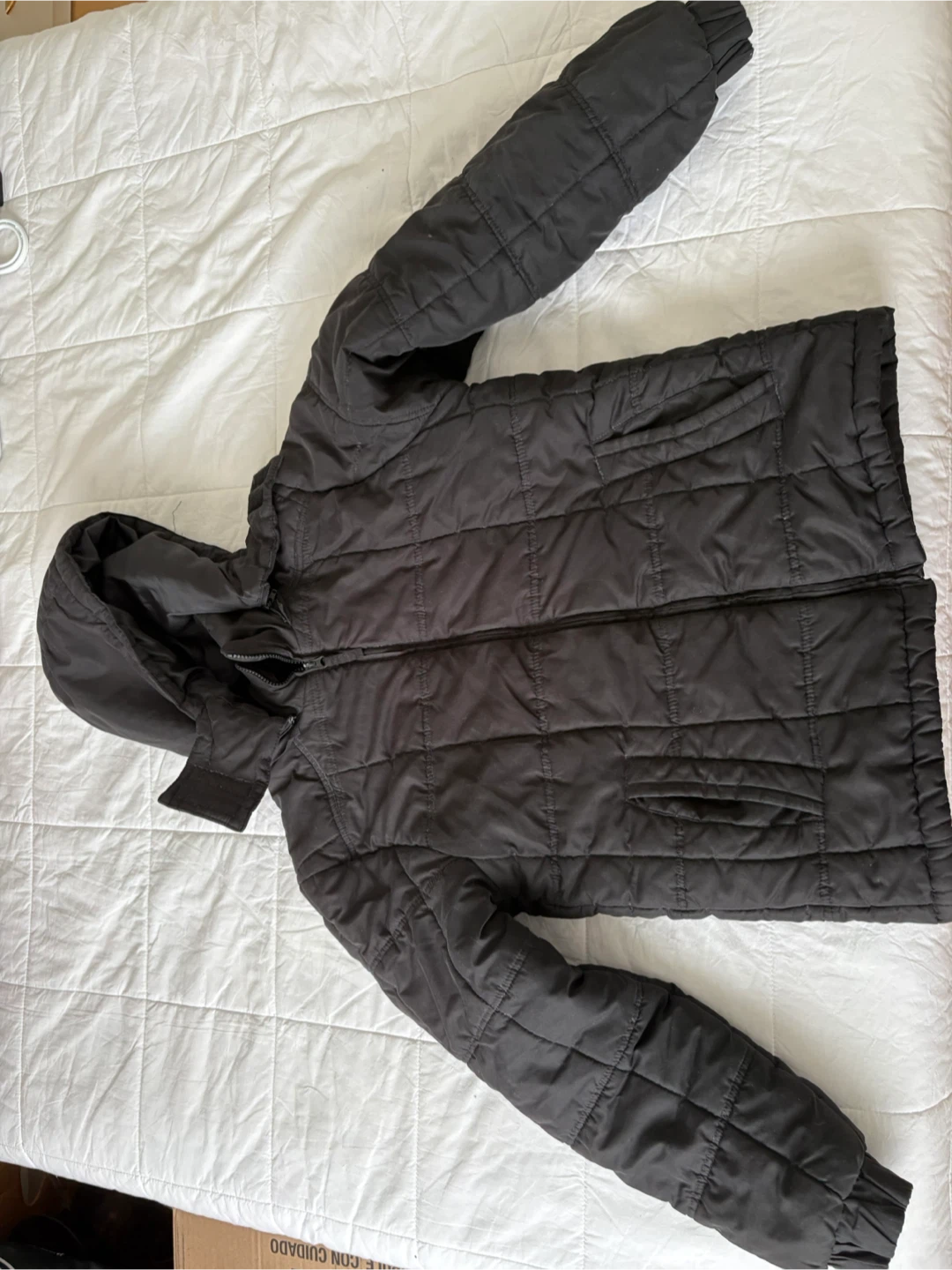 Manteau noir Midtown