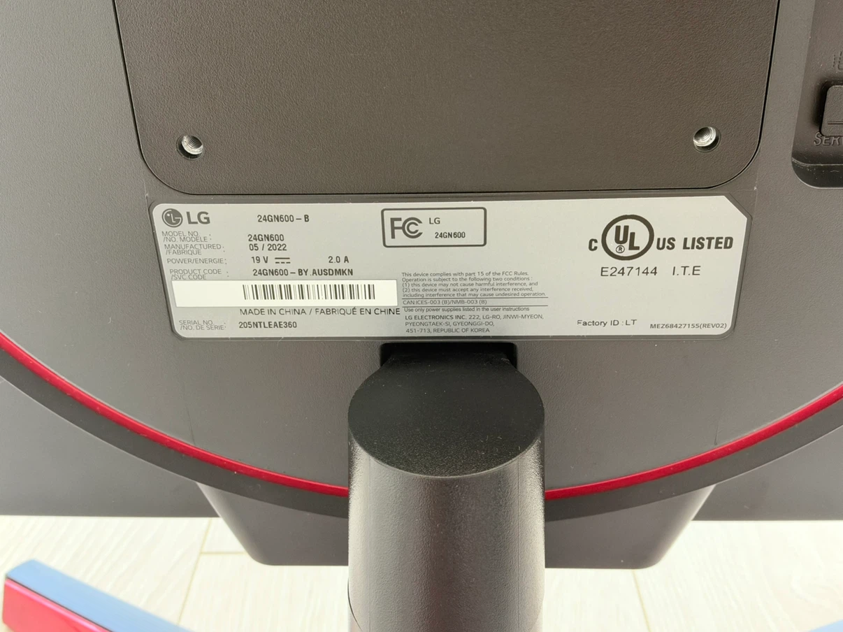 LG UltraGear 24GN600 24" Gaming Monitor (144Hz, IPS, 1ms, HDR) - photo 5