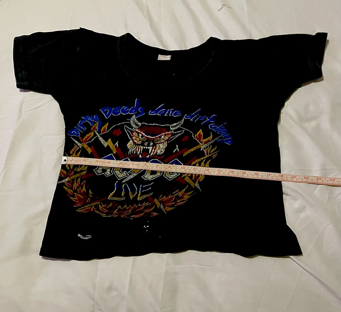 AC/DC “Dirty Deeds Done Dirt Cheap" 76’s Concert T-Shirt. - photo 5