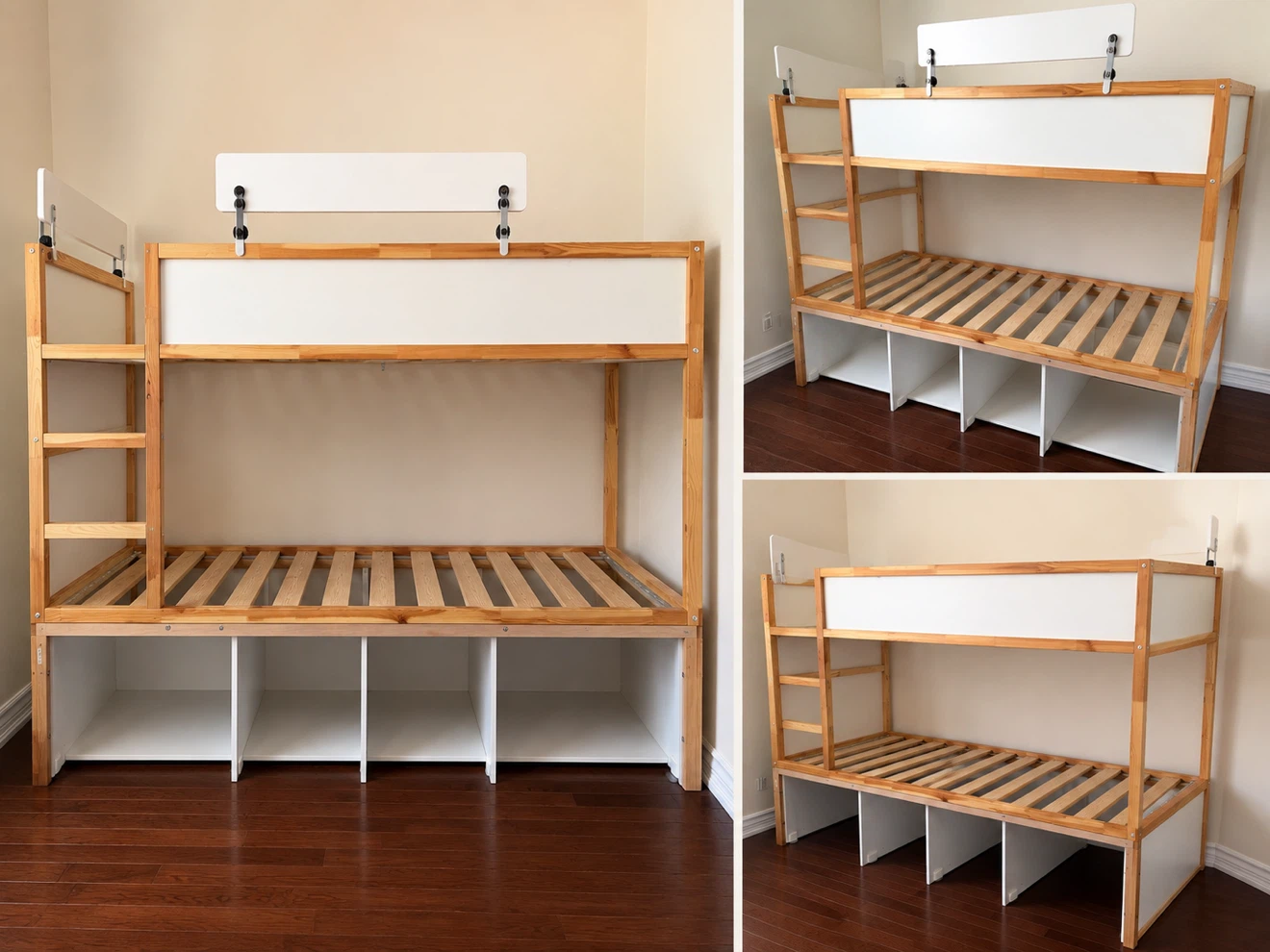 IKEA KURA reversible bed with storage