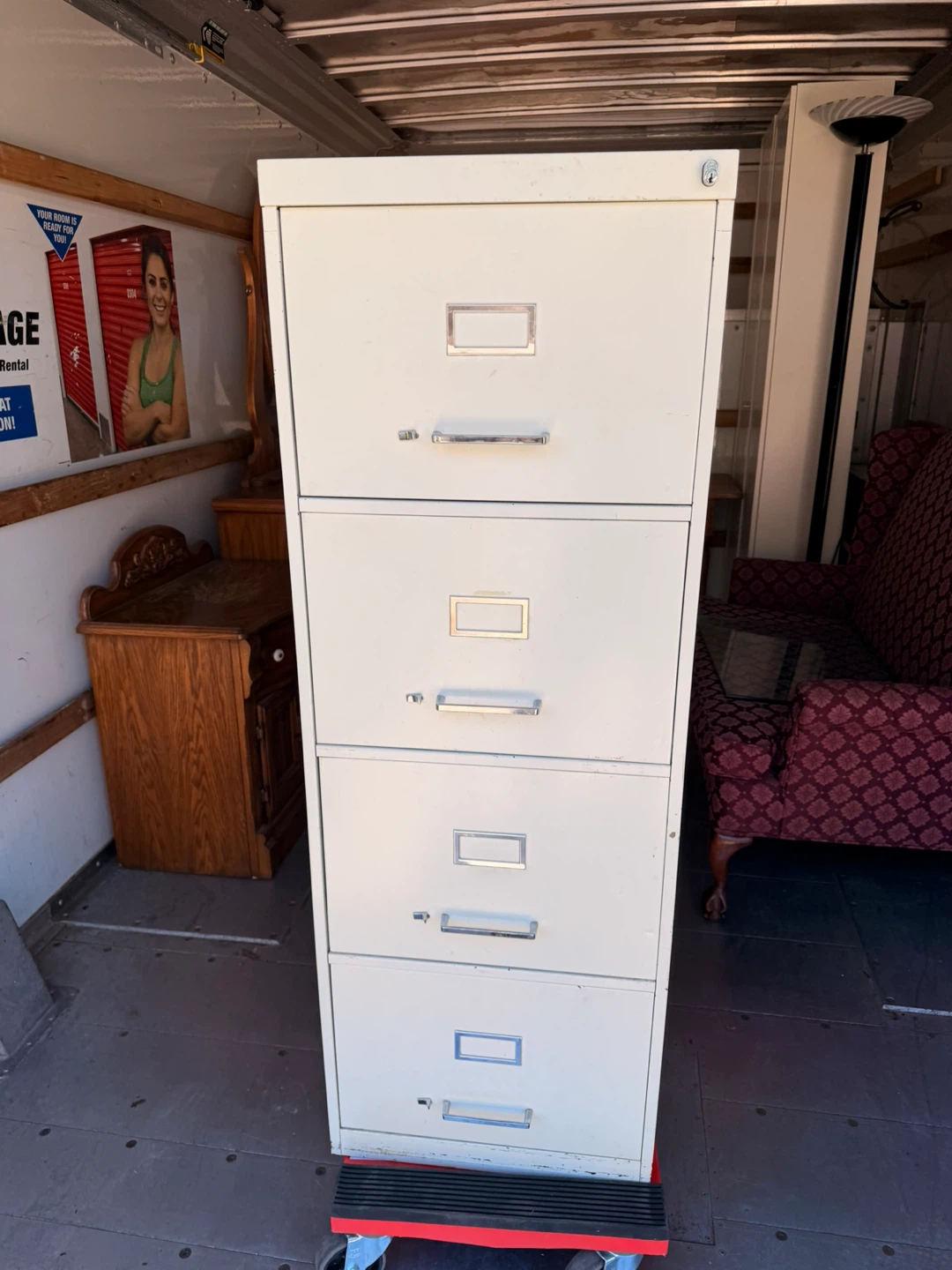 4-Drawer Metal Filing Cabinet