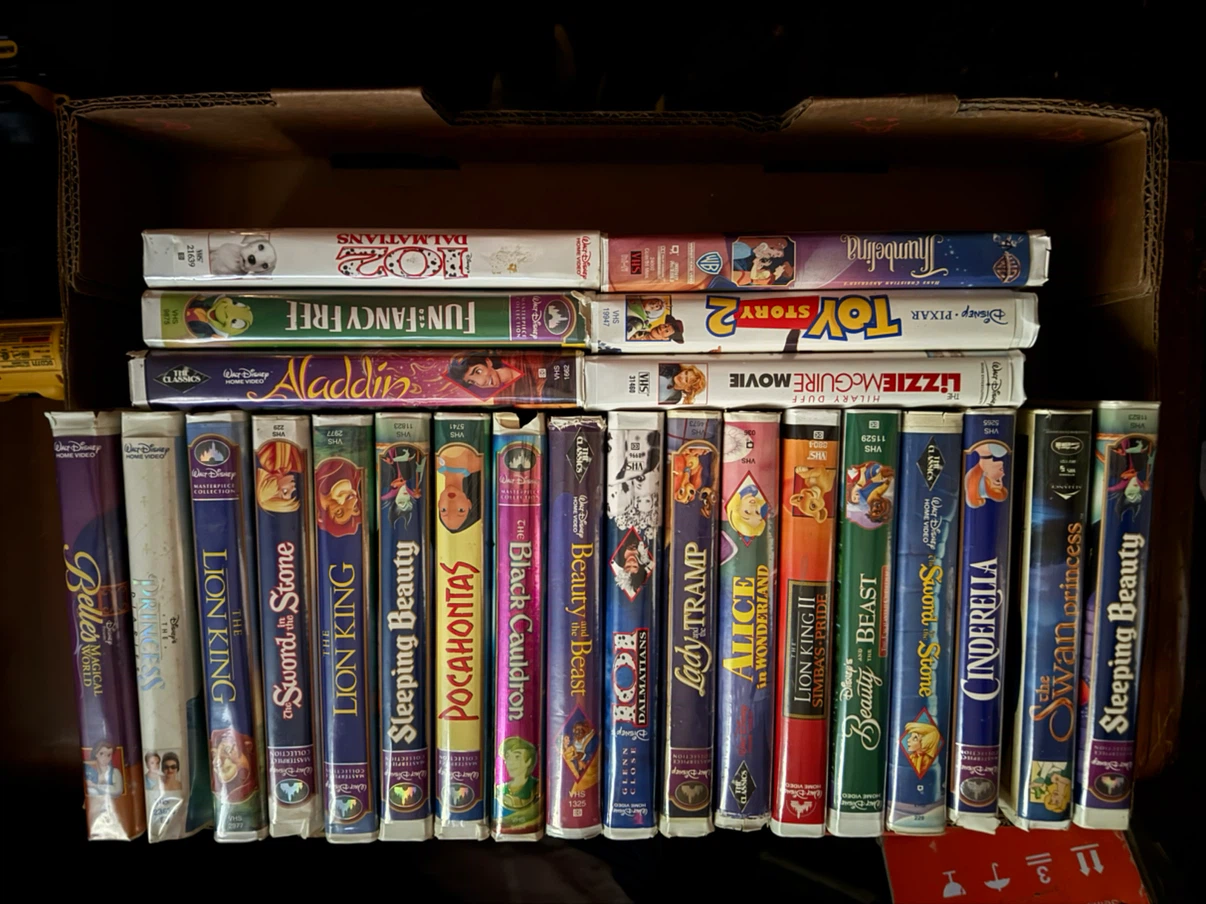 Classic Disney & Family VHS Movie Bundle