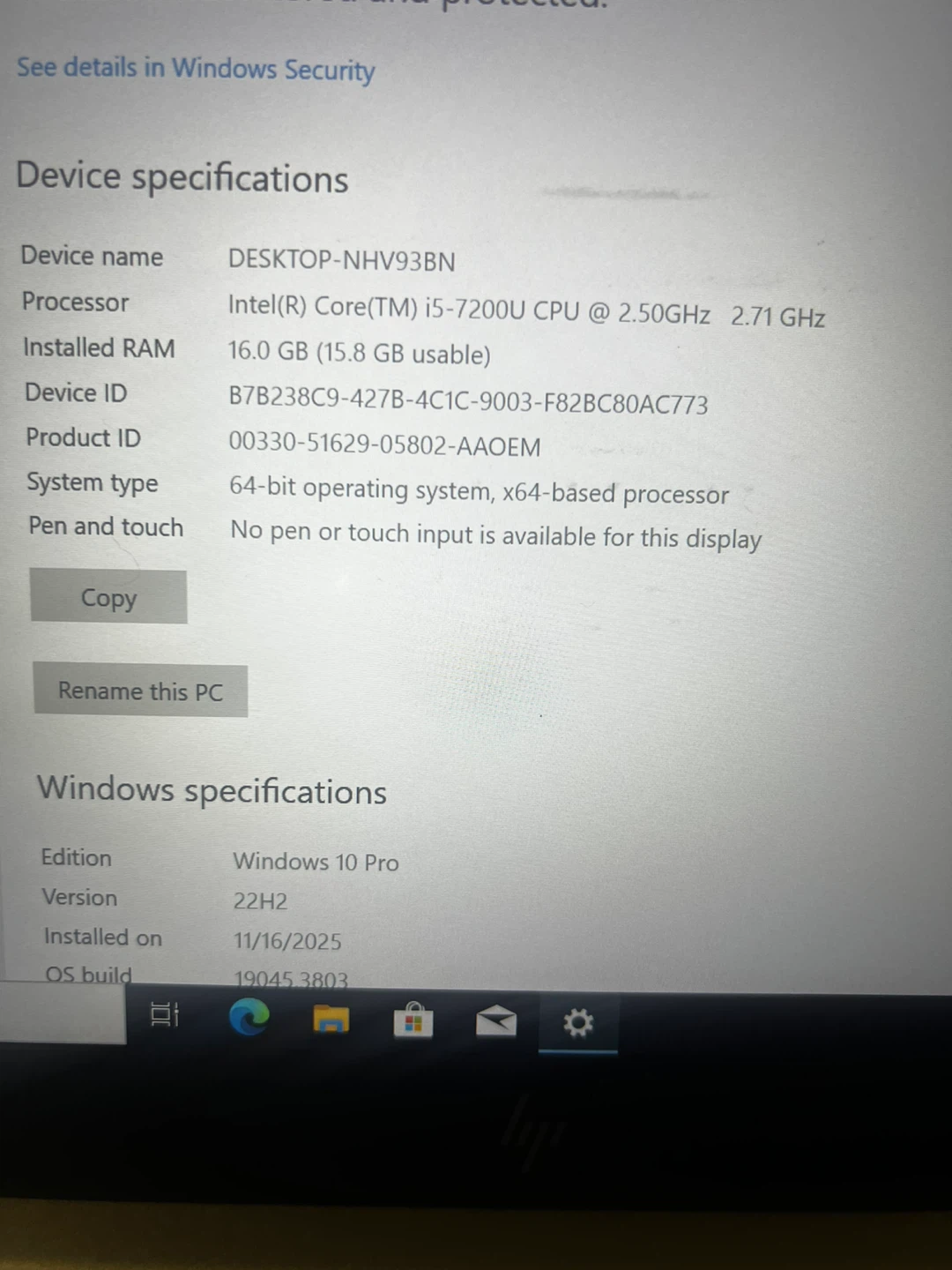 HP EliteBook Laptop Intel Core i5 - photo 5