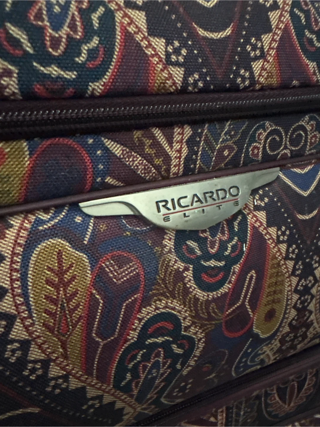 Ricardo Elite Paisley Print Suitcase - photo 3